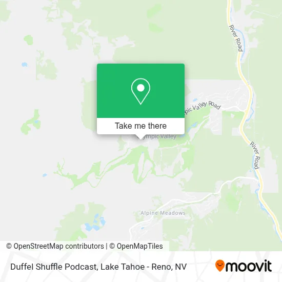 Duffel Shuffle Podcast map