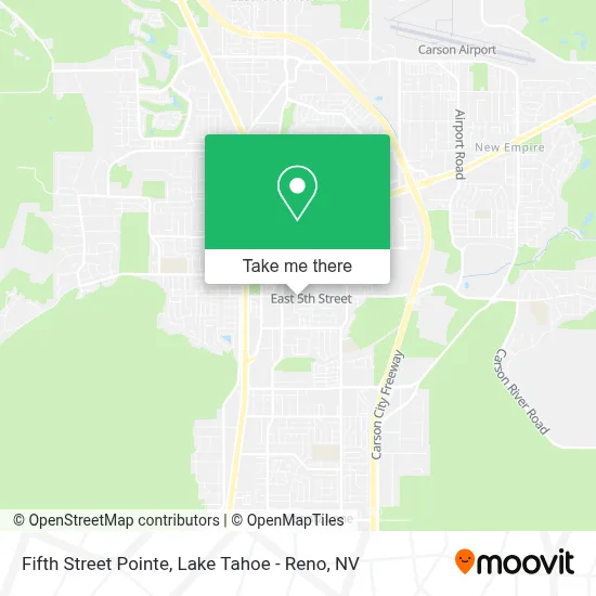 Fifth Street Pointe map