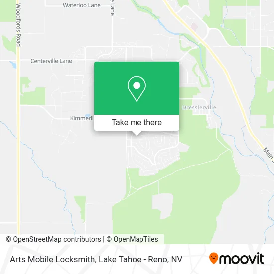 Arts Mobile Locksmith map