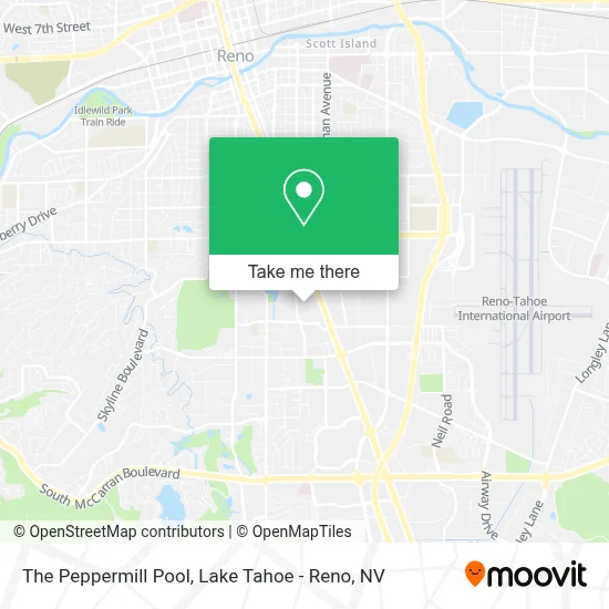 The Peppermill Pool map