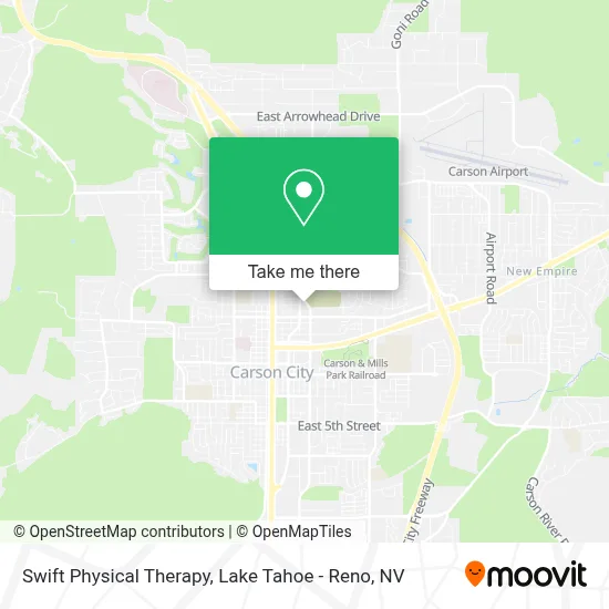 Swift Physical Therapy map