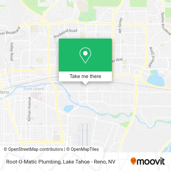 Root-O-Matic Plumbing map
