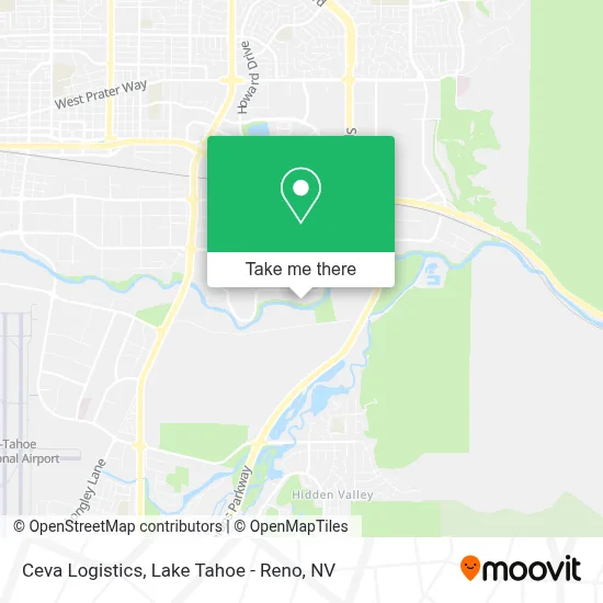 Ceva Logistics map