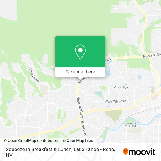 Squeeze In Breakfast & Lunch map
