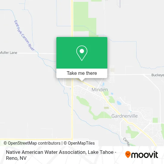 Native American Water Association map