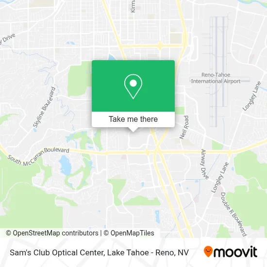 Sam's Club Optical Center map
