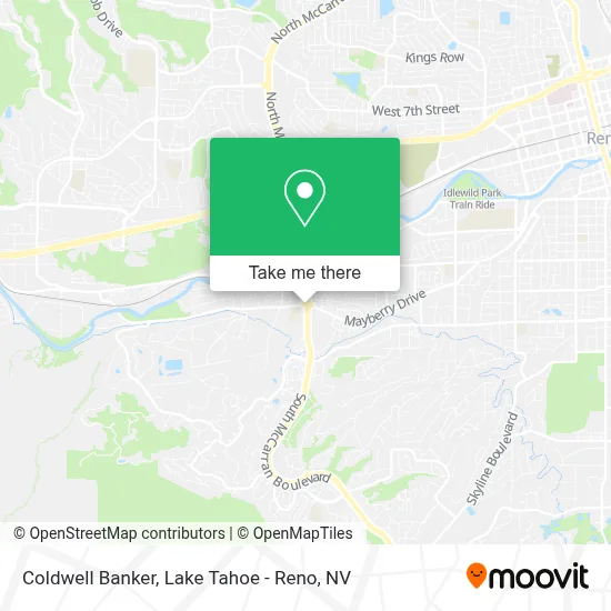 Coldwell Banker map