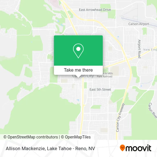 Allison Mackenzie map