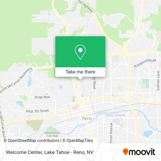 Welcome Center map