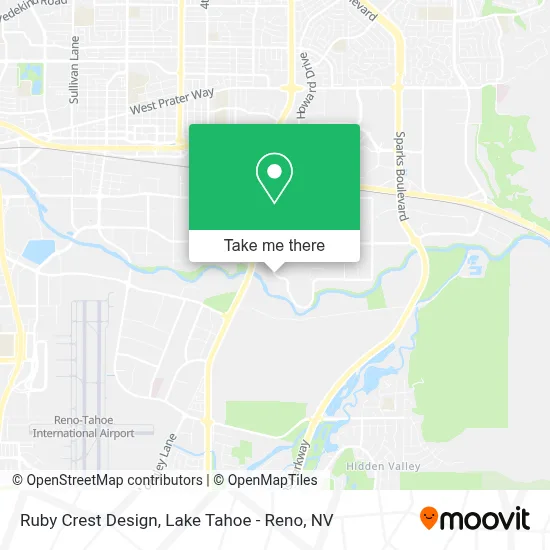 Ruby Crest Design map