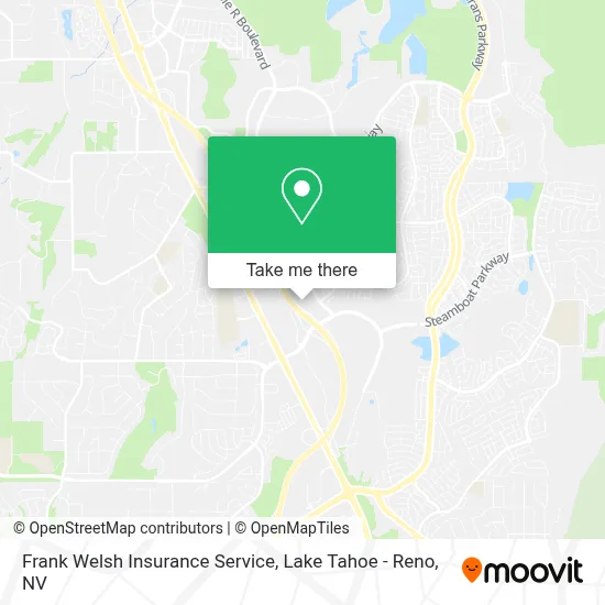 Frank Welsh Insurance Service map