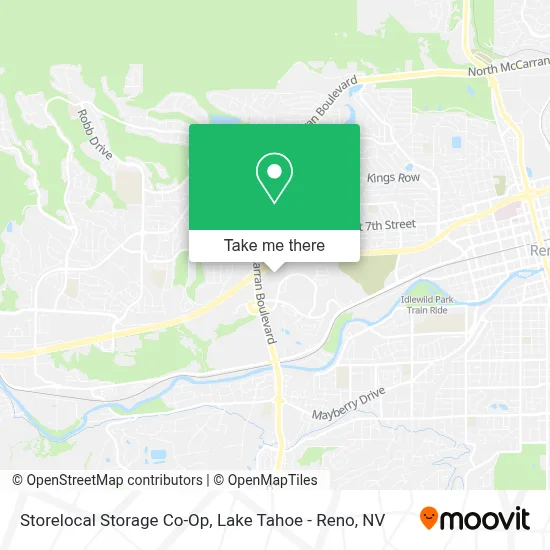 Storelocal Storage Co-Op map