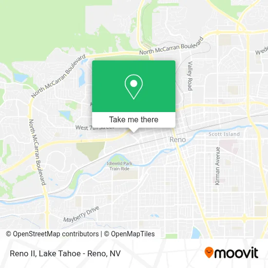 Reno II map
