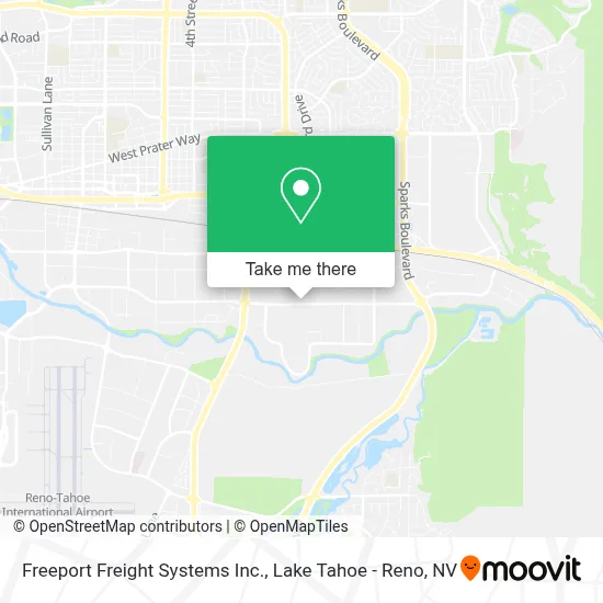 Freeport Freight Systems Inc. map