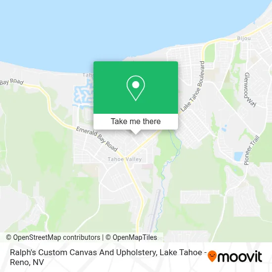 Ralph's Custom Canvas And Upholstery map