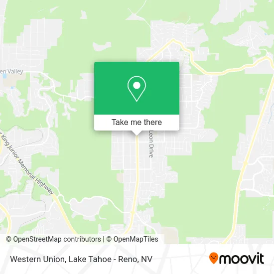 Western Union map