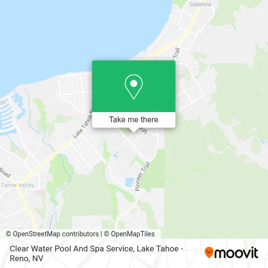 Clear Water Pool And Spa Service map