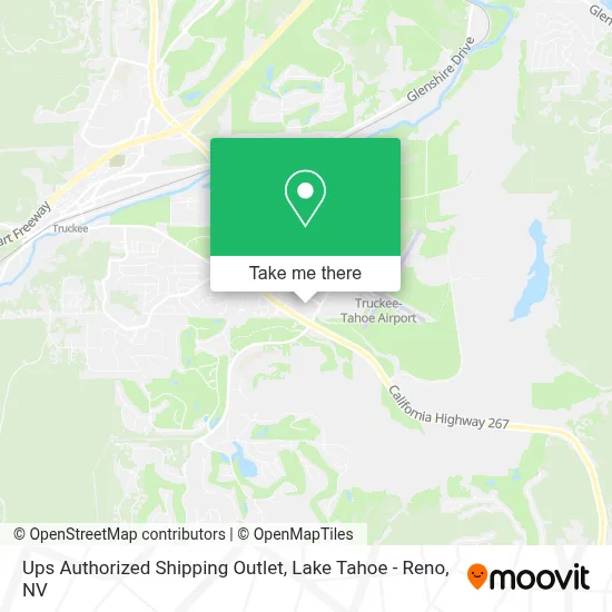 Ups Authorized Shipping Outlet map