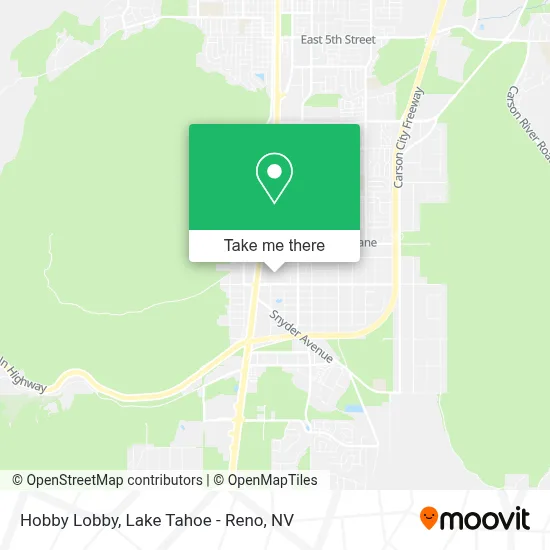 Hobby Lobby map