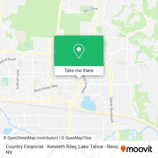 Country Financial - Kenneth Riley map