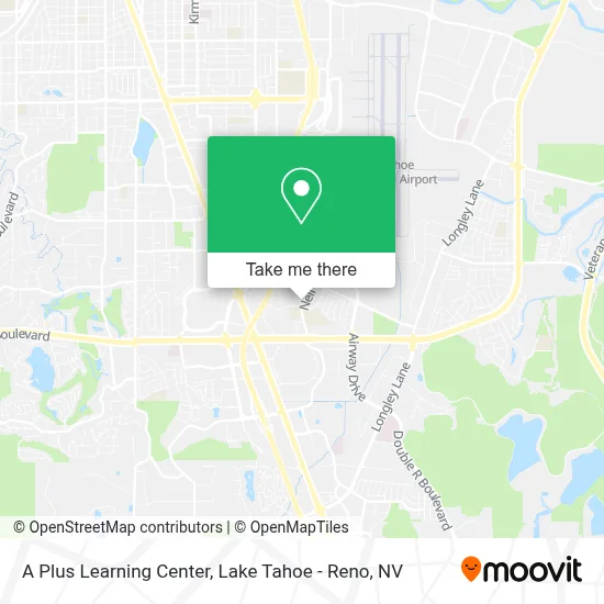 A Plus Learning Center map