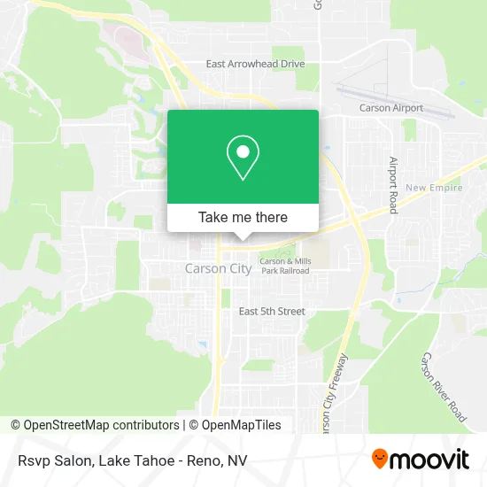 Rsvp Salon map