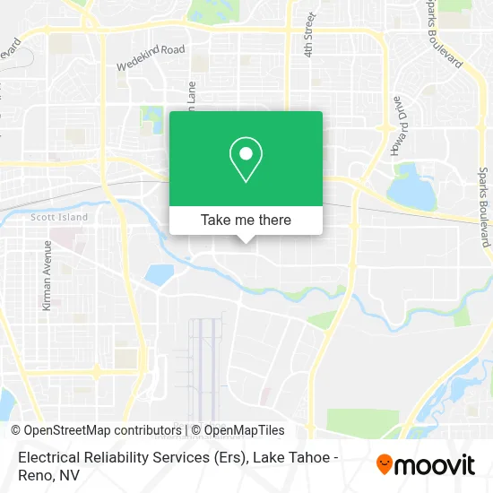 Electrical Reliability Services (Ers) map