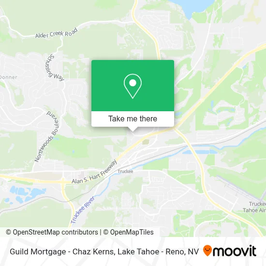 Guild Mortgage - Chaz Kerns map