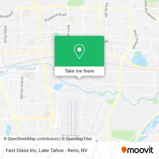 Fast Glass Inc map