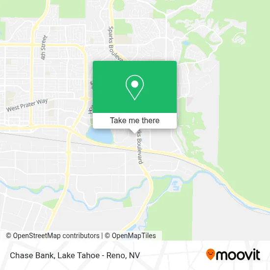 Chase Bank map