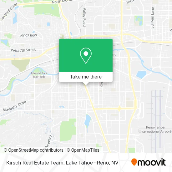Kirsch Real Estate Team map