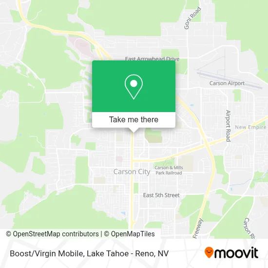 Boost/Virgin Mobile map