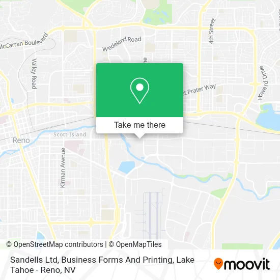 Sandells Ltd, Business Forms And Printing map