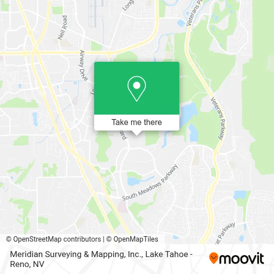 Meridian Surveying & Mapping, Inc. map