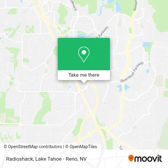 Radioshack map