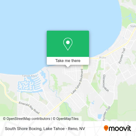 South Shore Boxing map