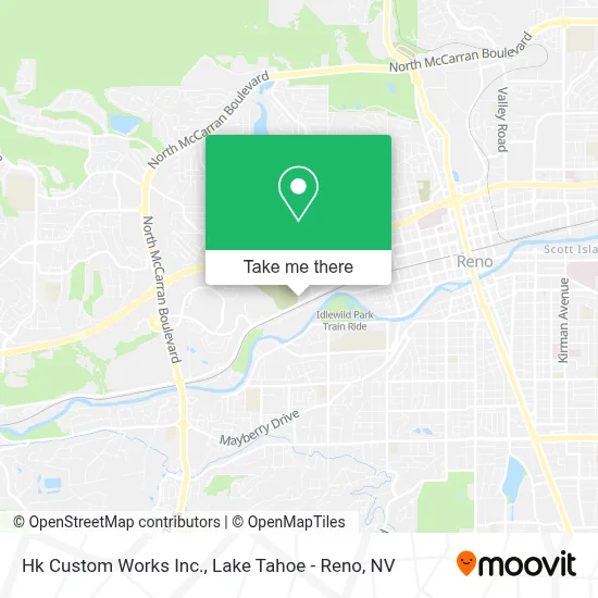 Hk Custom Works Inc. map