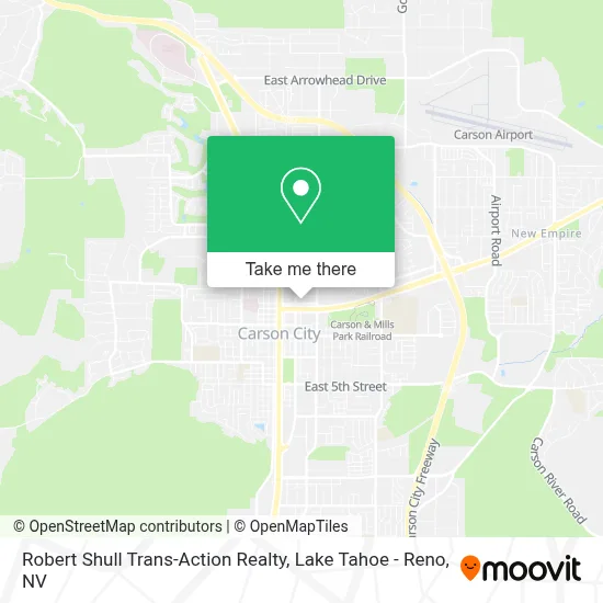 Robert Shull Trans-Action Realty map