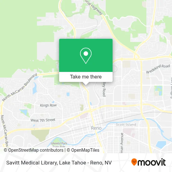 Savitt Medical Library map