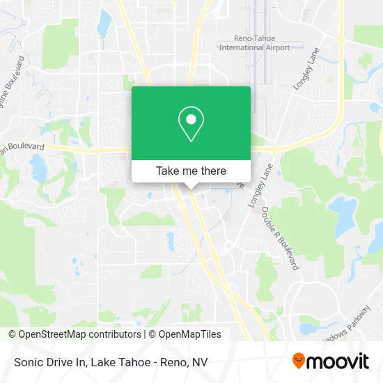Sonic Drive In map