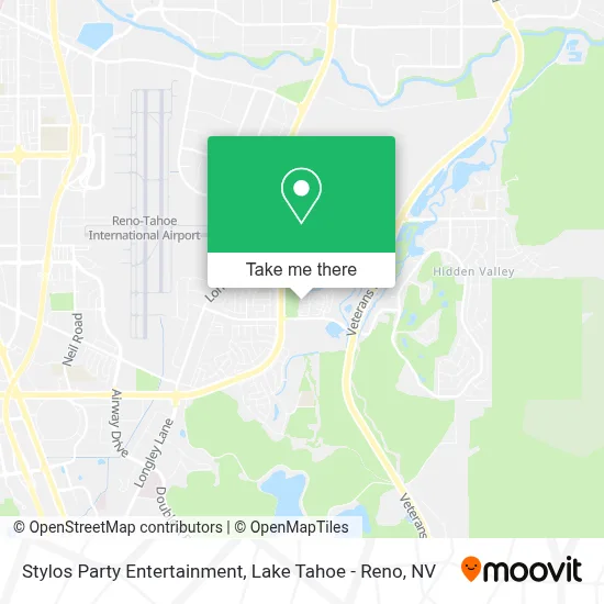 Stylos Party Entertainment map