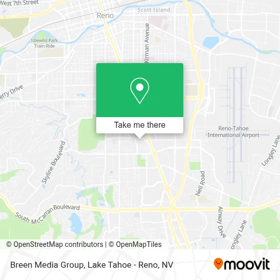 Breen Media Group map