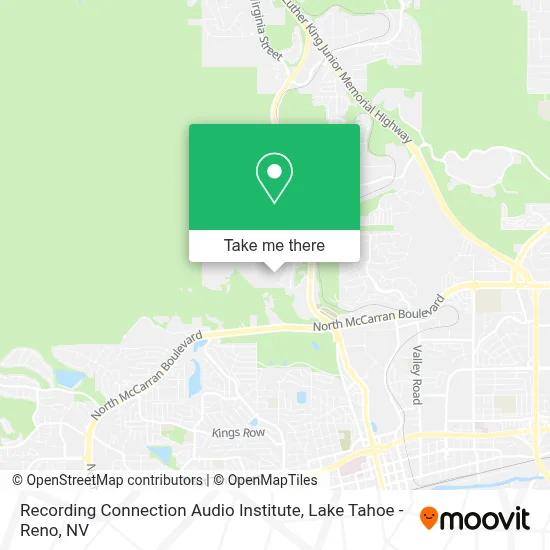 Recording Connection Audio Institute map