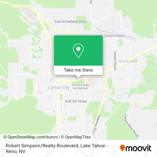 Robert Simpson / Realty Boulevard map