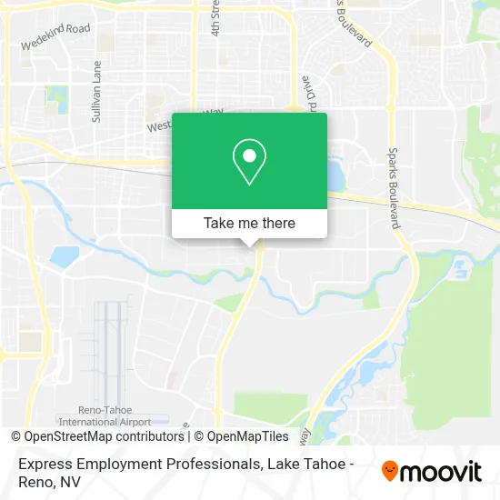 Express Employment Professionals map