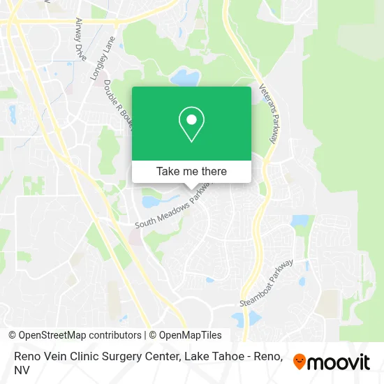 Reno Vein Clinic Surgery Center map