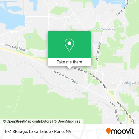 E-Z Storage map