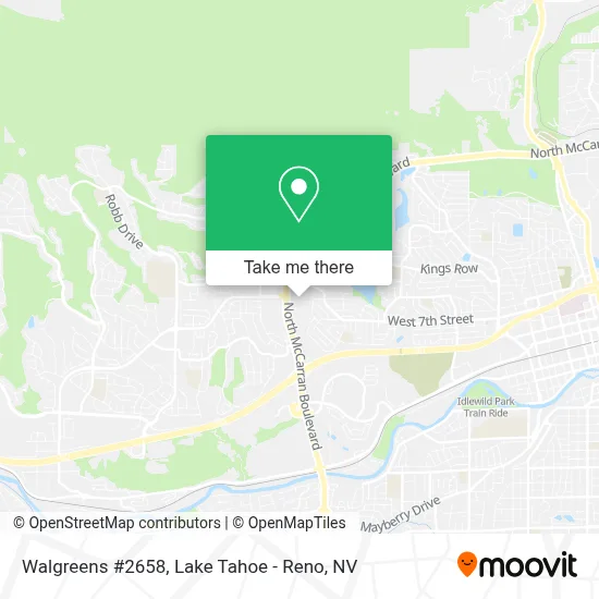 Walgreens #2658 map