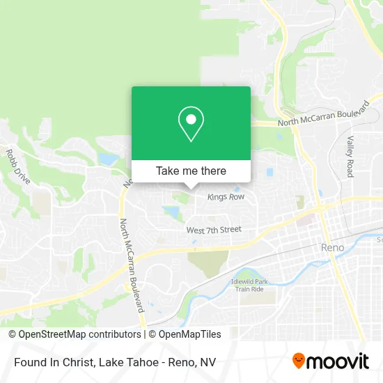 Found In Christ map