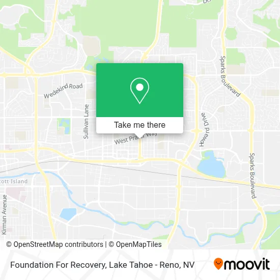 Foundation For Recovery map